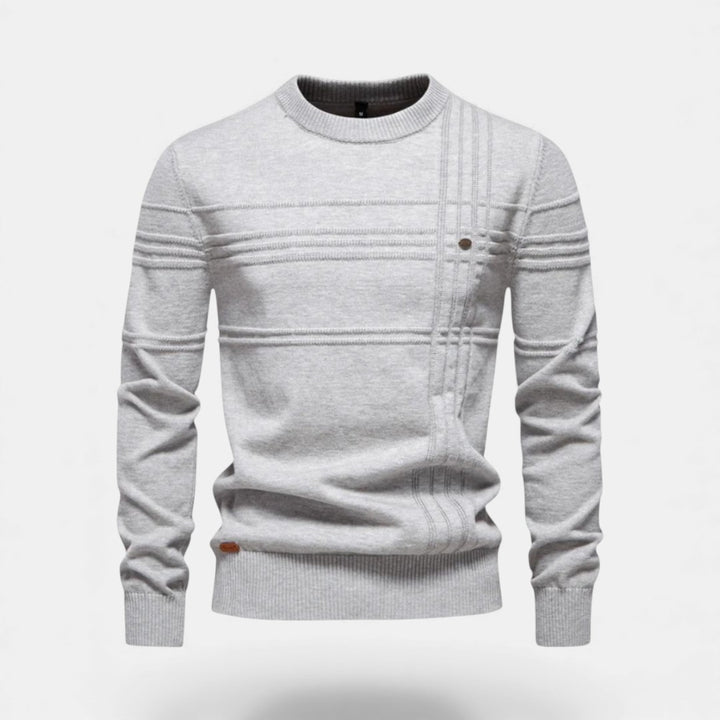 Men’s Classic Crew Neck Pullover Everyday Wear