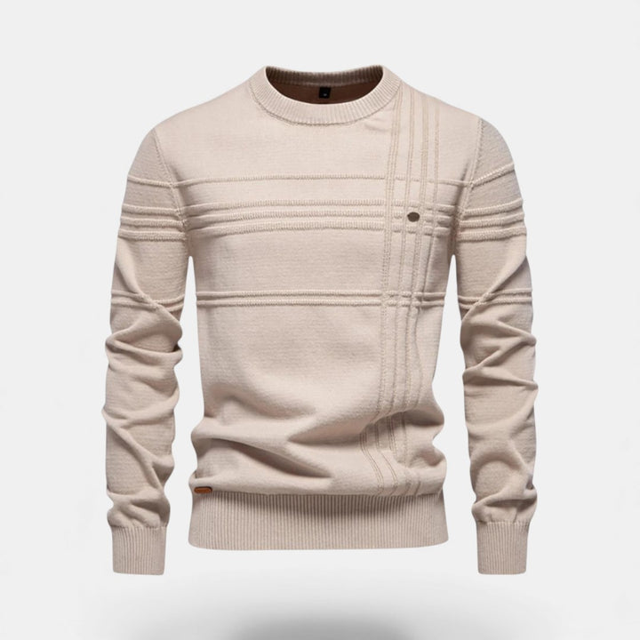 Men’s Classic Crew Neck Pullover Everyday Wear
