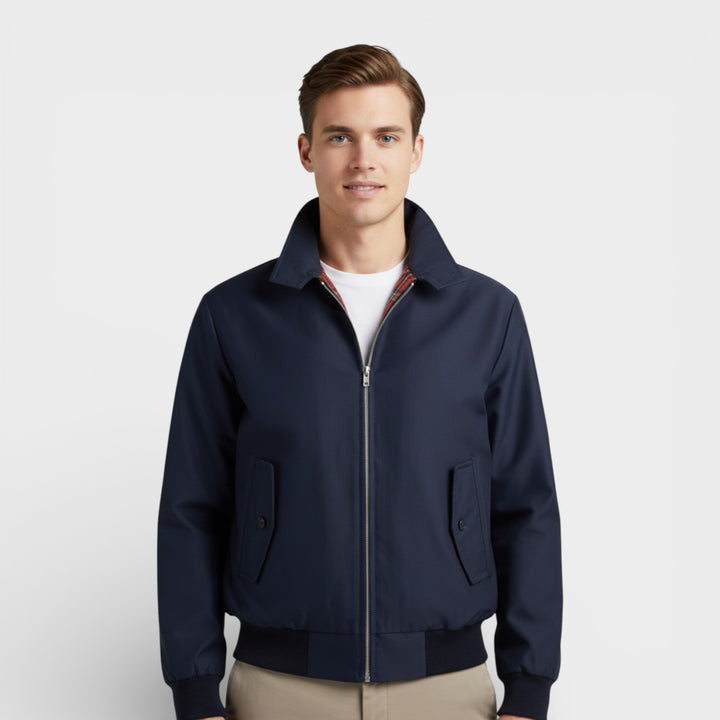 Men’s Comfortable Zip Jacket Classic Fit