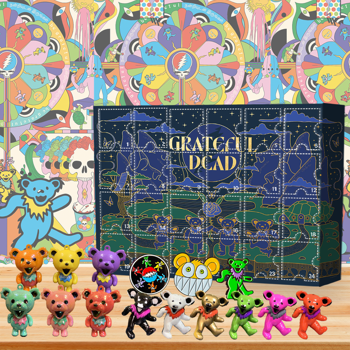 Grateful Dead Advent Calendar – 24-Day Collectible Bear Figures