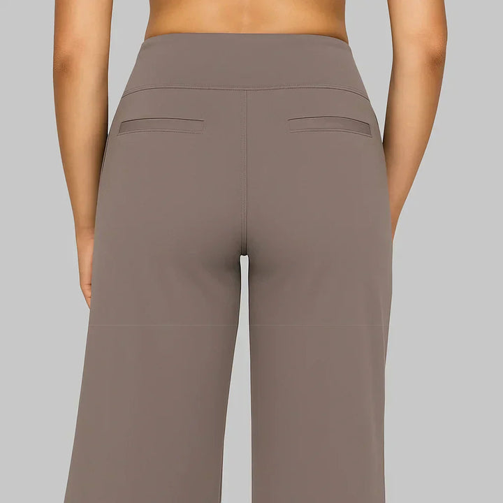 Elegant High-Waisted Wide-Leg Trousers – Your New Go-To Item
