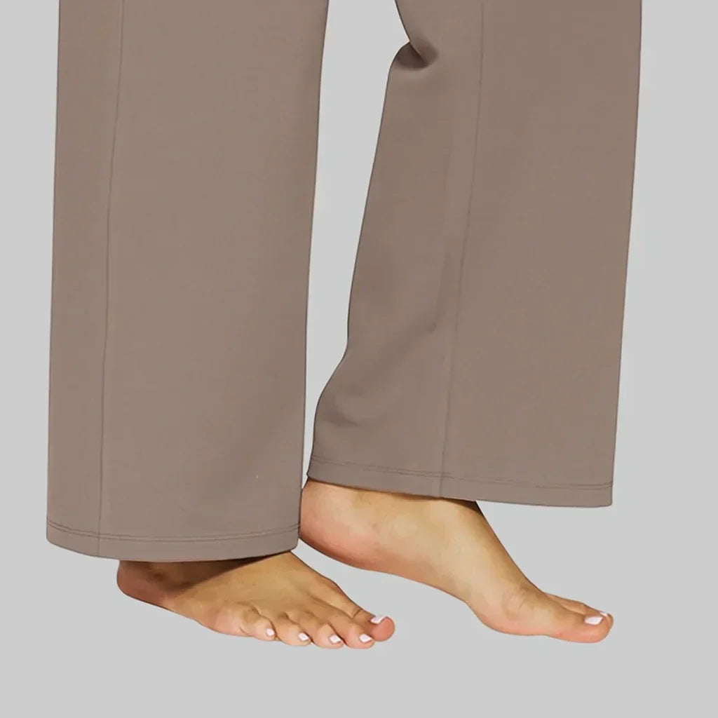 Elegant High-Waisted Wide-Leg Trousers – Your New Go-To Item