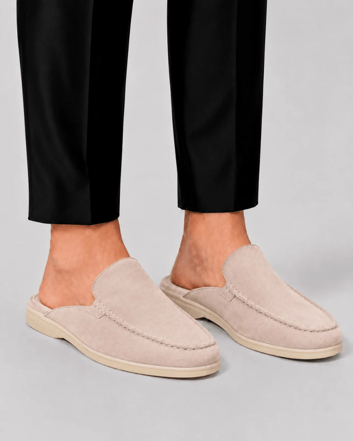 Elegant Men's Open-Heel Loafers