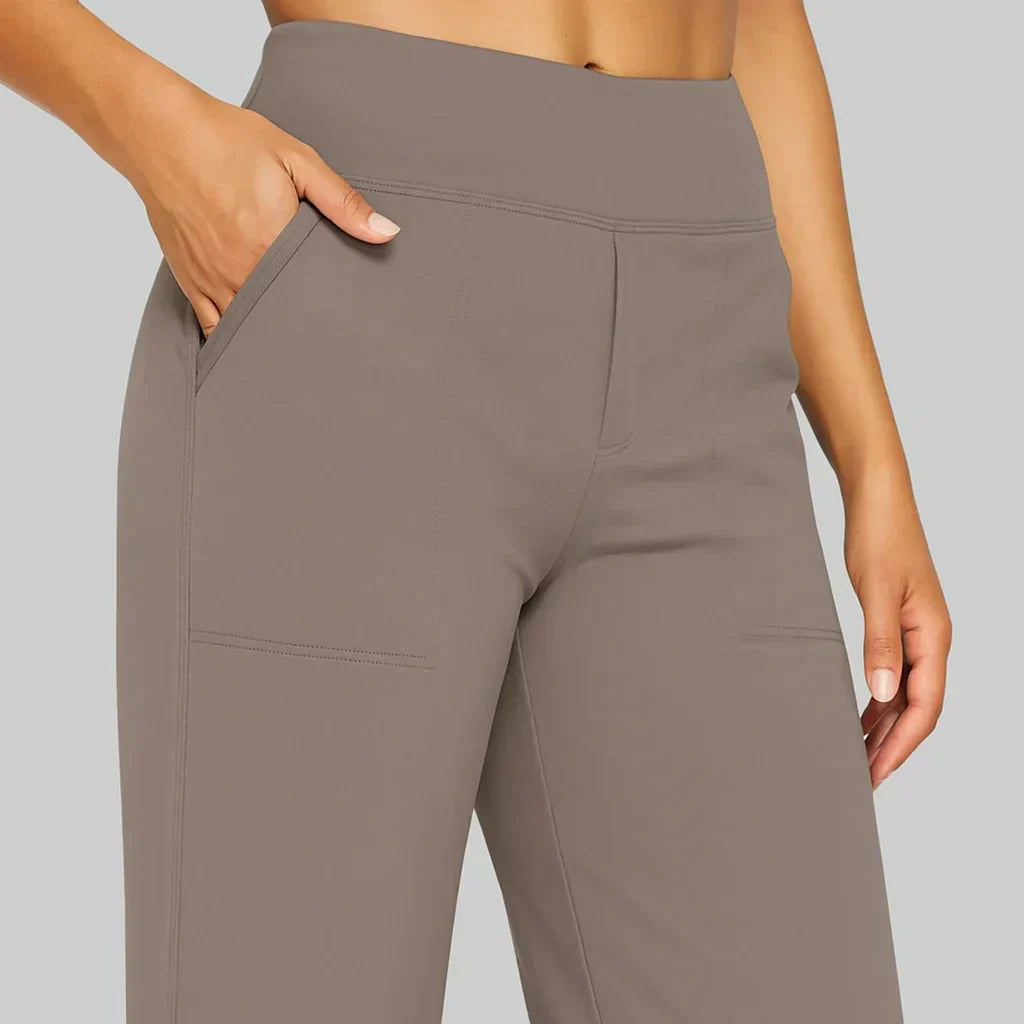 Elegant High-Waisted Wide-Leg Trousers – Your New Go-To Item
