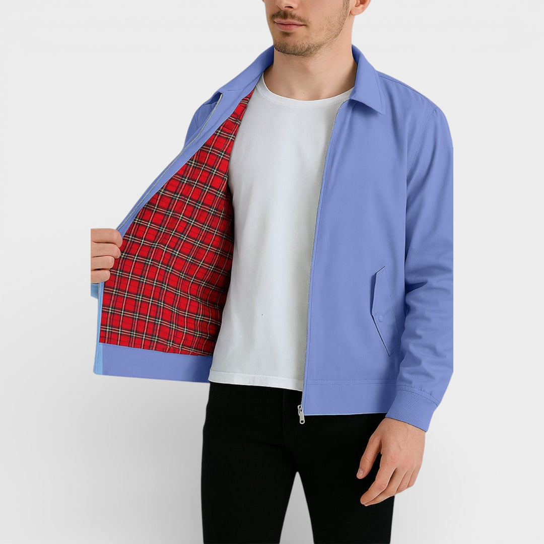 Men’s Comfortable Zip Jacket Classic Fit
