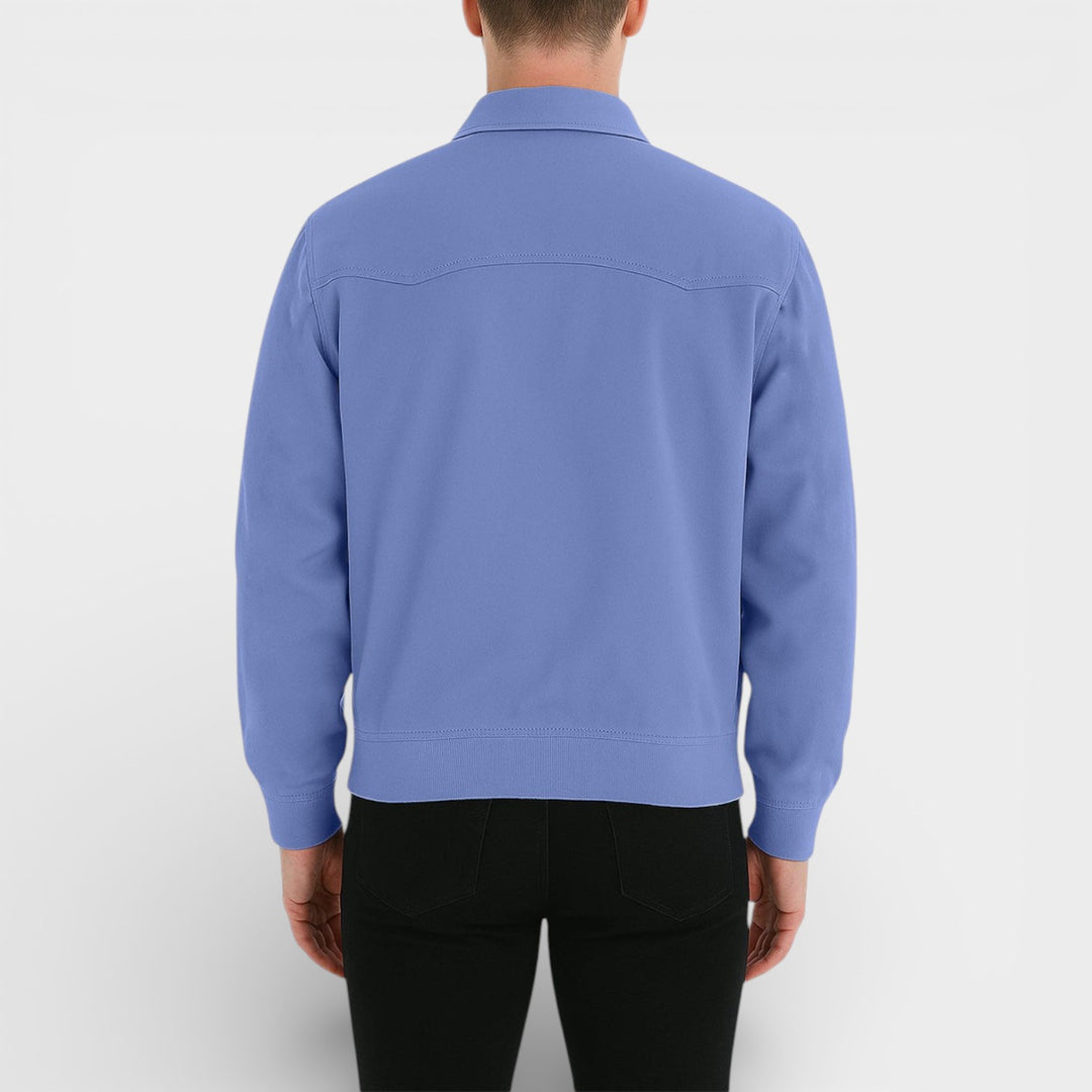 Men’s Comfortable Zip Jacket Classic Fit