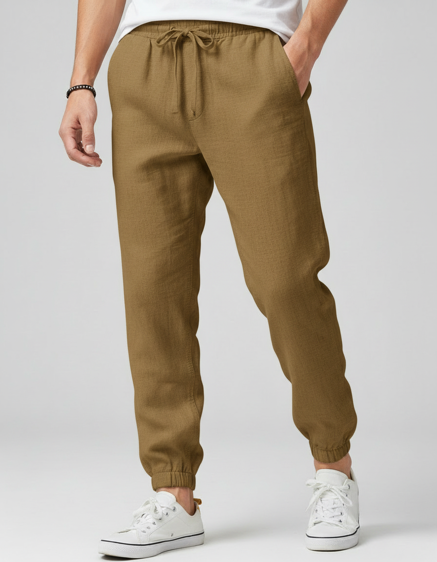 Men's Breathable Drawstring Pants for Everyday Wear