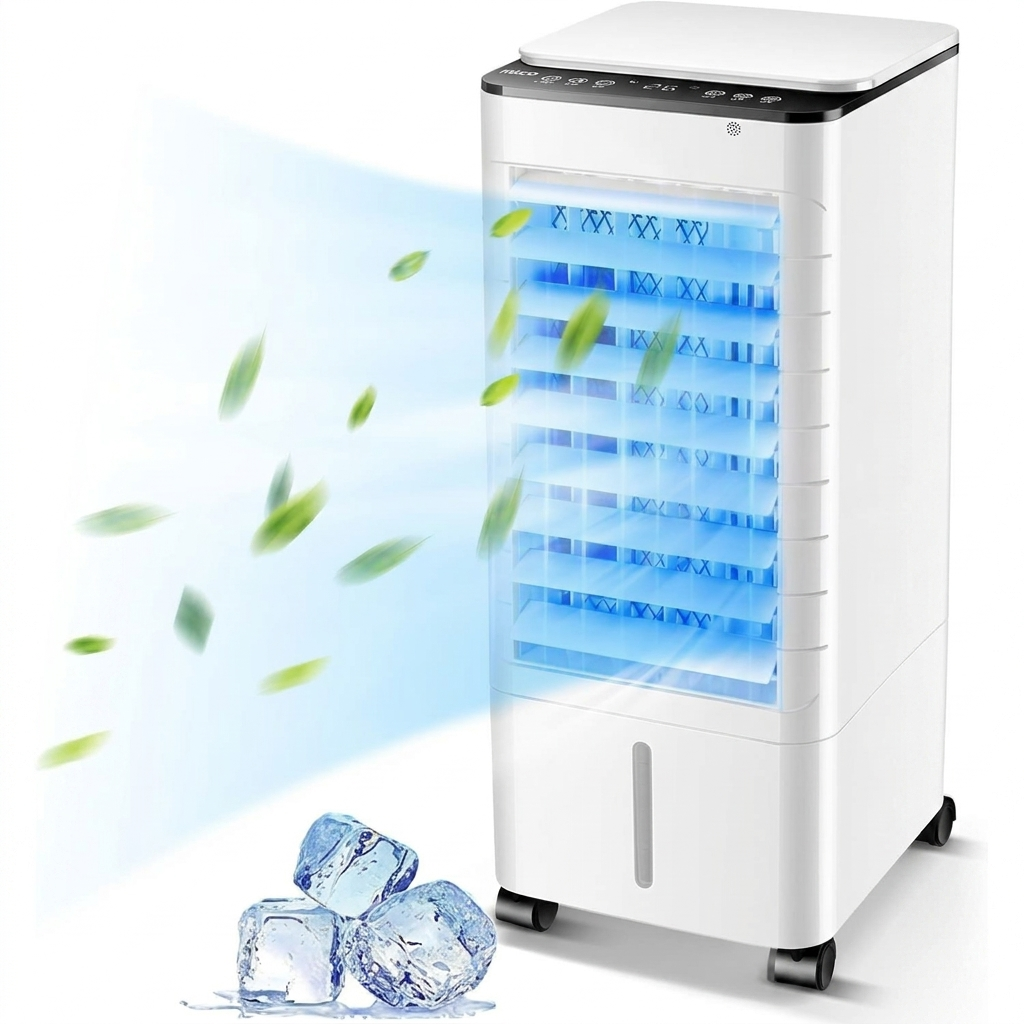 Portable Air Cooler for Home & Office - Quiet and Powerful