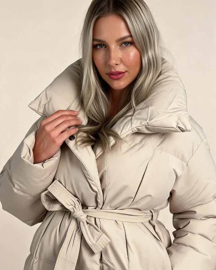 Women's Puffer Jacket Lightweight Insulation | Regular Fit Quilted Coat | Hooded Winter Outerwear | Everyday Travel Cold Weather Wear