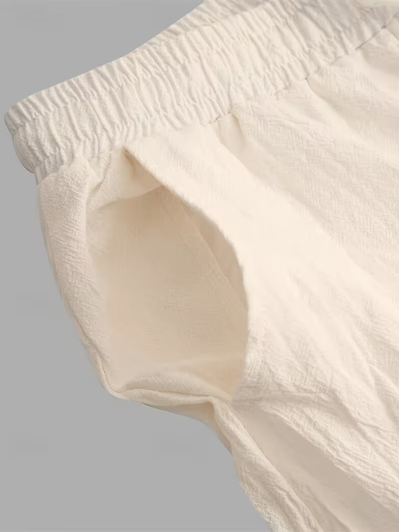 Men's Breathable Drawstring Pants for Everyday Wear