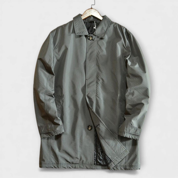Men’s Timeless Trench Jacket Classic Outerwear
