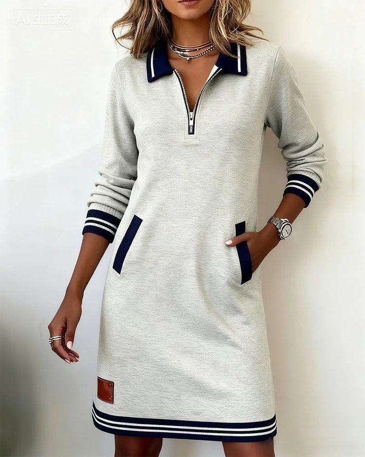 Elegant Long Cotton Dress