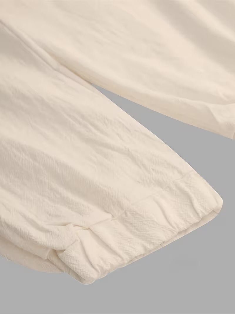 Men's Breathable Drawstring Pants for Everyday Wear