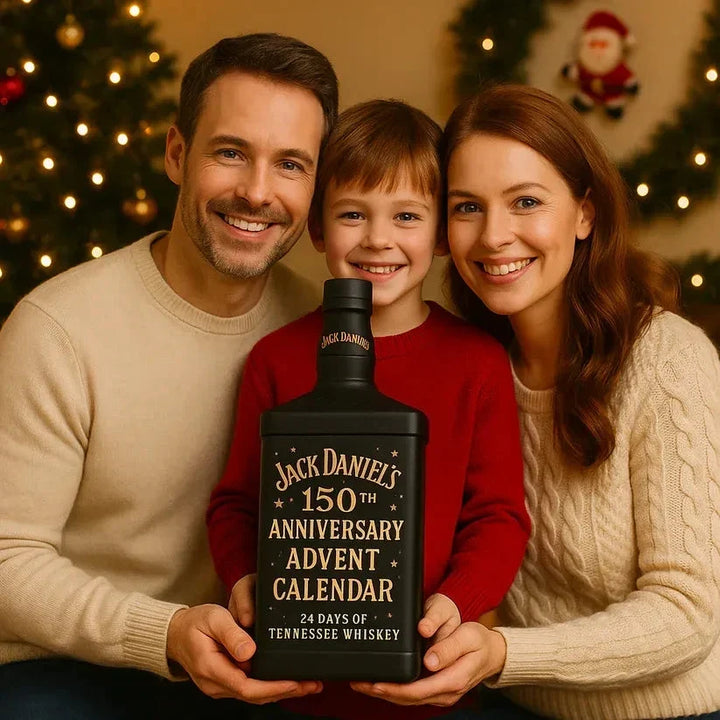 24-Day Whisky Advent Calendar 2026 | Decorative Mini Bottle Christmas Ornaments | Holiday Countdown Gift for Whiskey Lovers