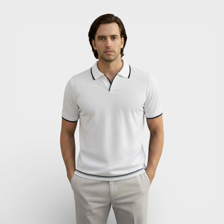 Men's Short Sleeve Knit Polo