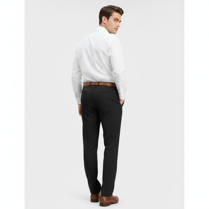 Men’s Pants Zip Closure Comfort Classic Straight Fit