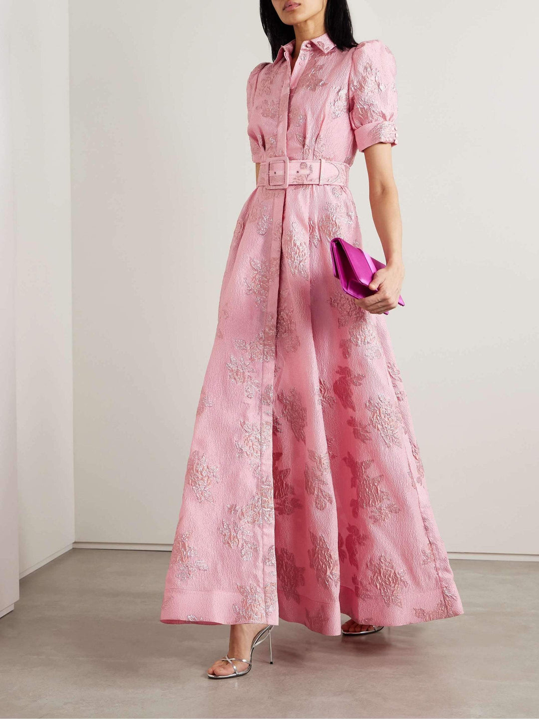 Short Puff Sleeves Dress