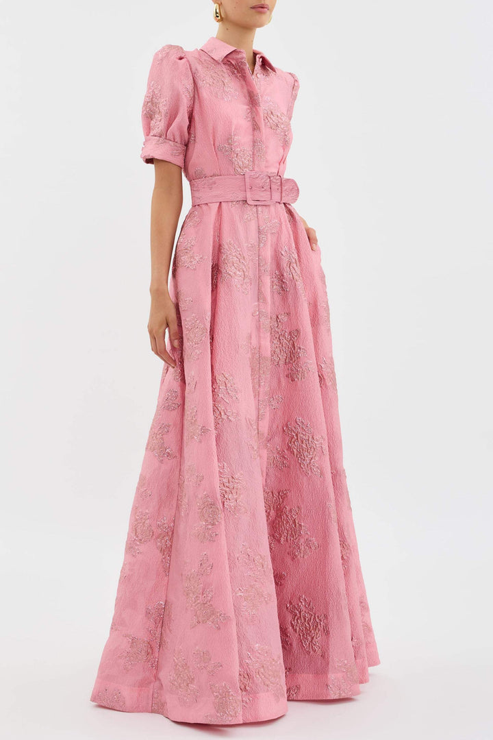 Short Puff Sleeves Dress