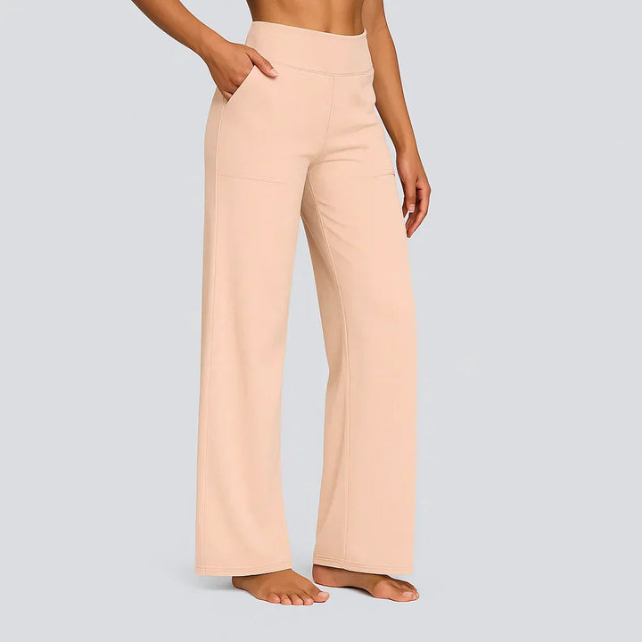 Elegant High-Waisted Wide-Leg Trousers – Your New Go-To Item