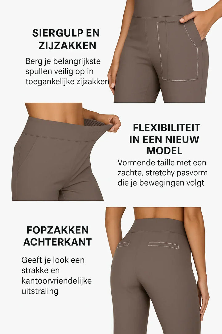 Elegant High-Waisted Wide-Leg Trousers – Your New Go-To Item