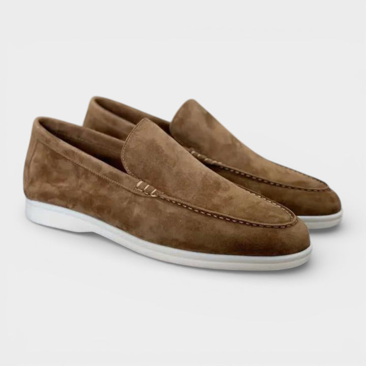 Men’s Timeless Suede Loafers Classic Elegance