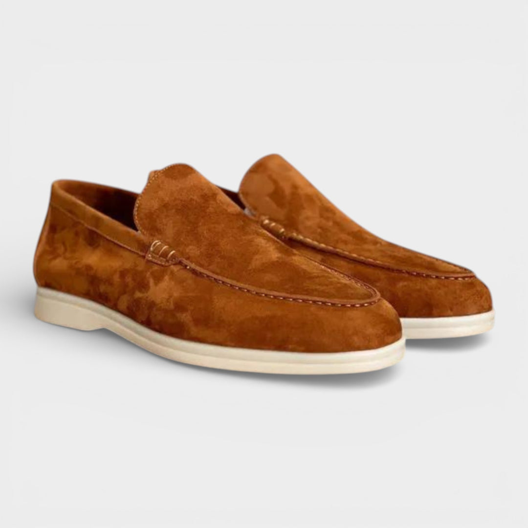Men’s Timeless Suede Loafers Classic Elegance
