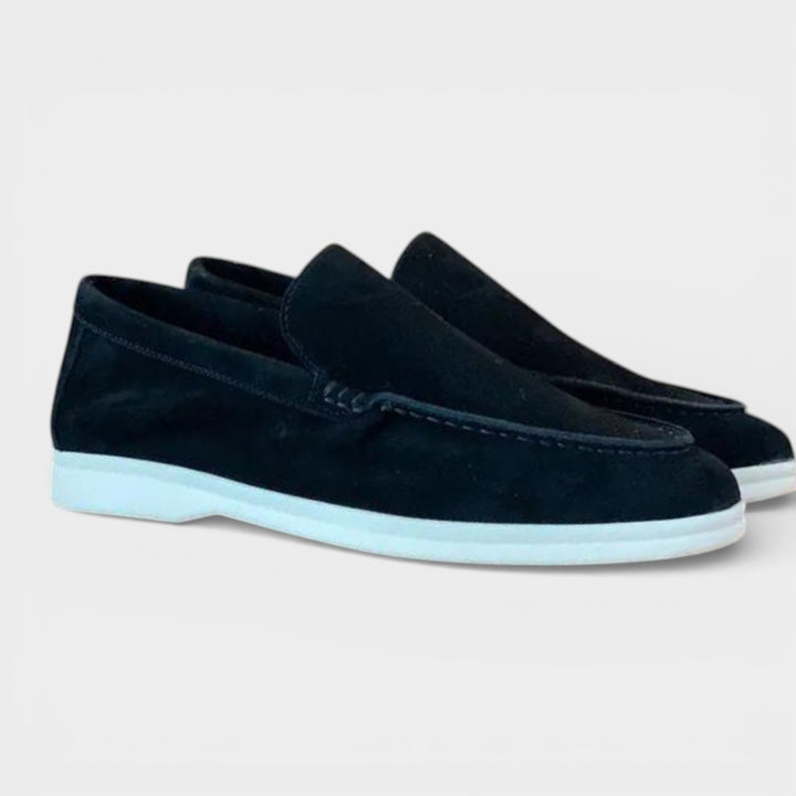 Men’s Timeless Suede Loafers Classic Elegance