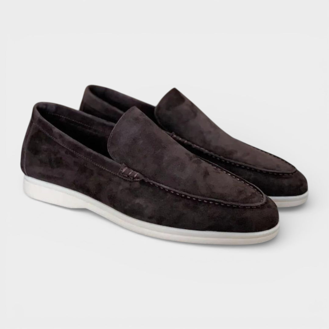Men’s Timeless Suede Loafers Classic Elegance