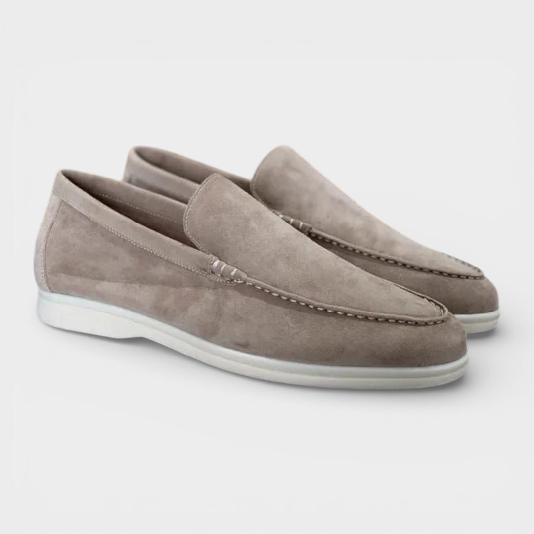 Men’s Timeless Suede Loafers Classic Elegance
