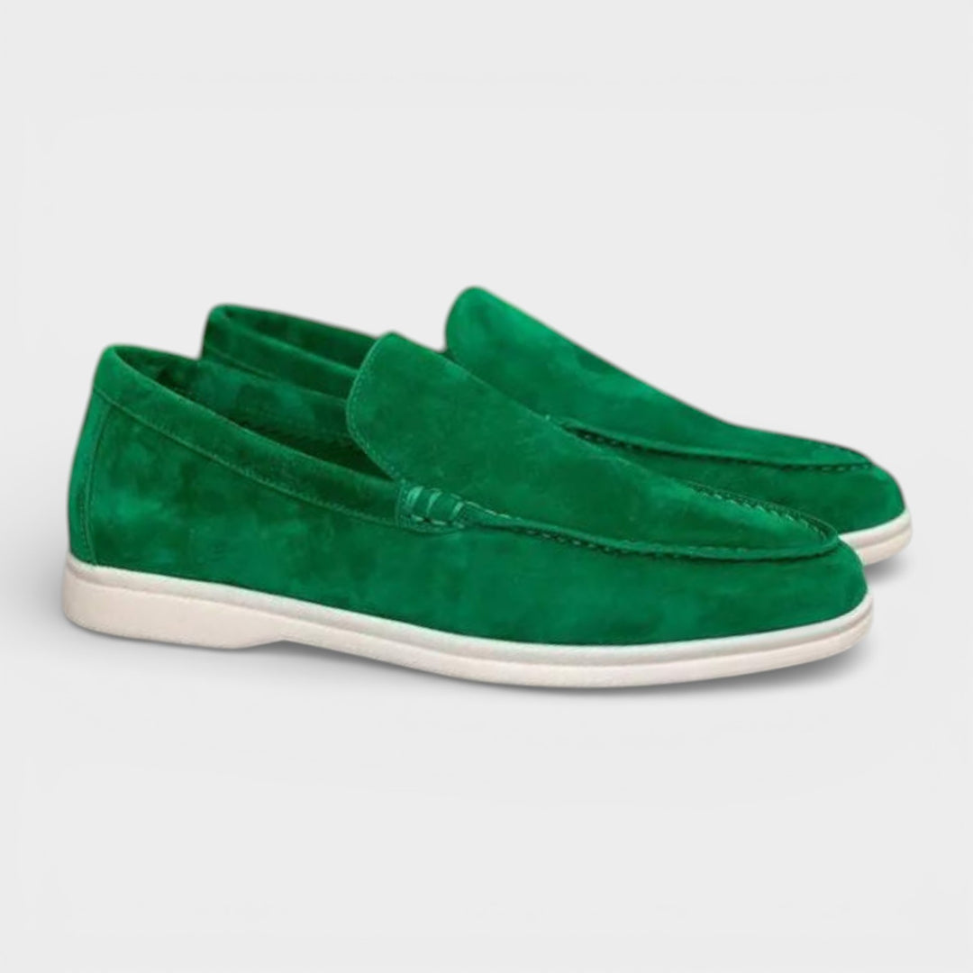 Men’s Timeless Suede Loafers Classic Elegance