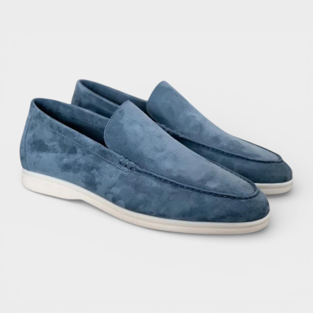 Men’s Timeless Suede Loafers Classic Elegance