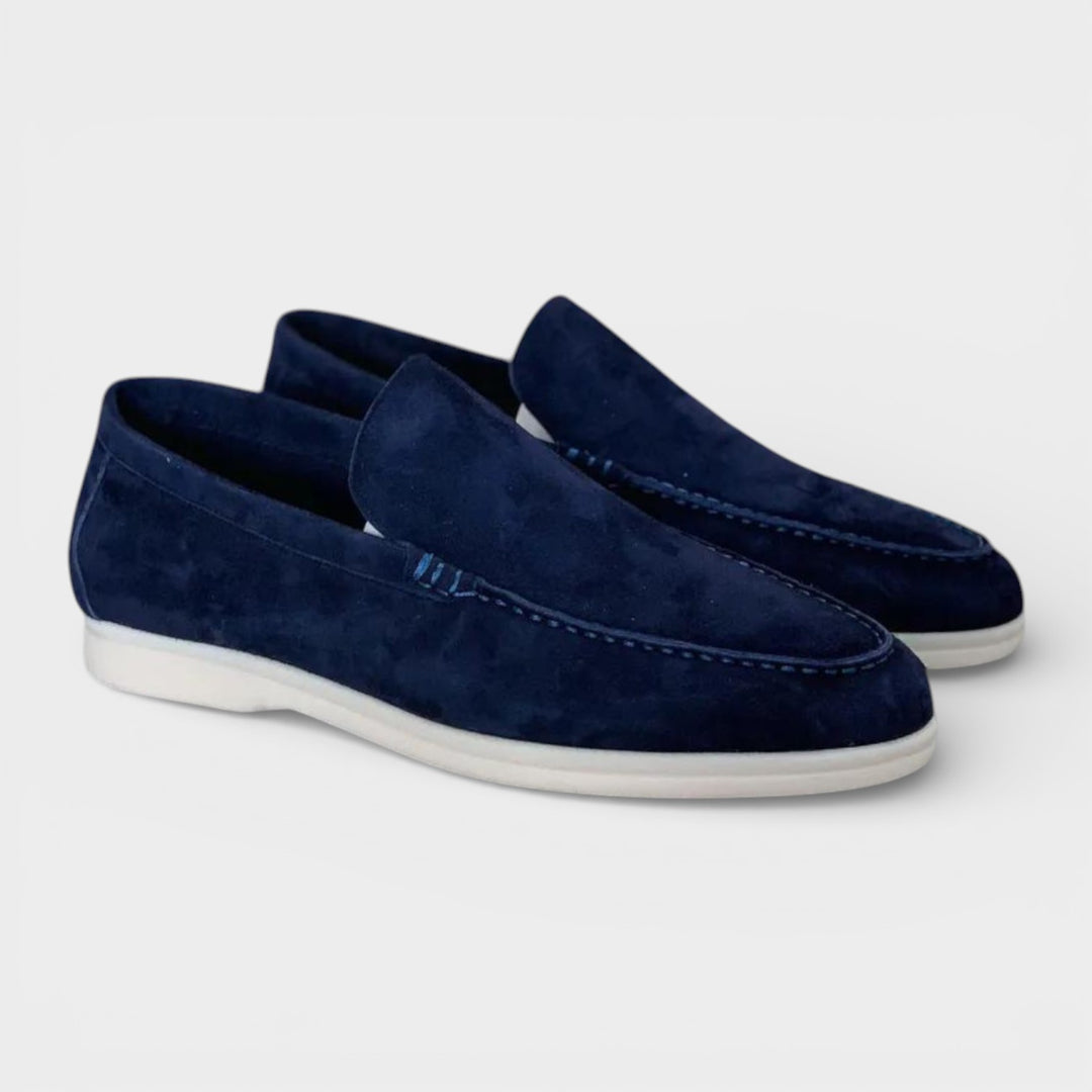 Men’s Timeless Suede Loafers Classic Elegance