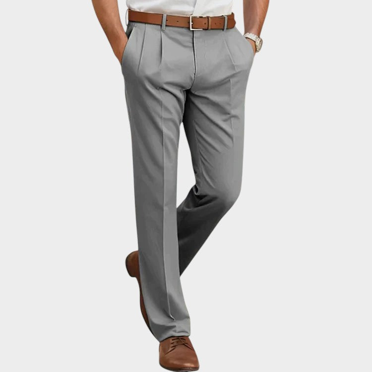 Men’s Pants Zip Closure Comfort Classic Straight Fit
