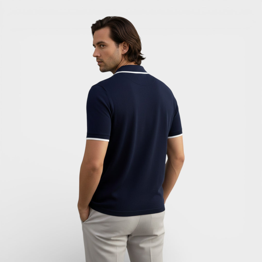 Men's Short Sleeve Knit Polo