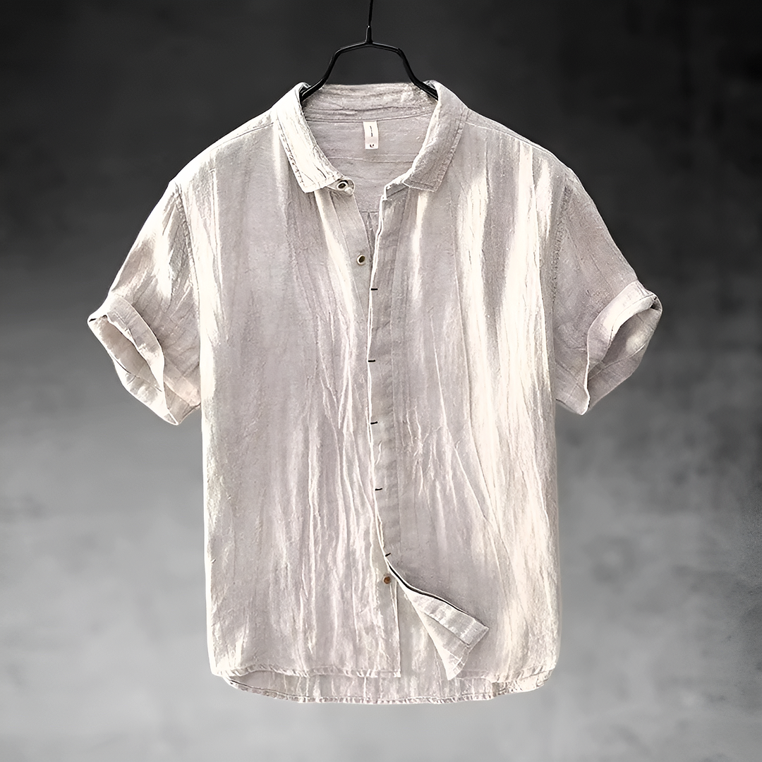 Men's Casual Short-Sleeved Shirt