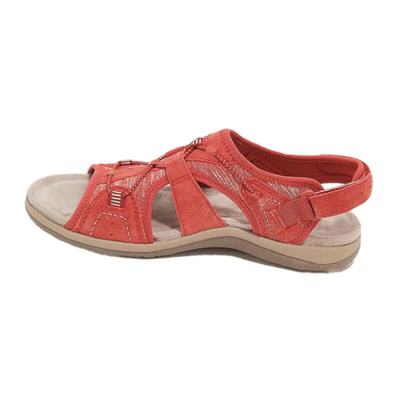 Adjustable Women's Sandals with Supportive Footbed